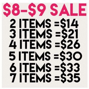 Reduction of inventory sale. Buy more save more.